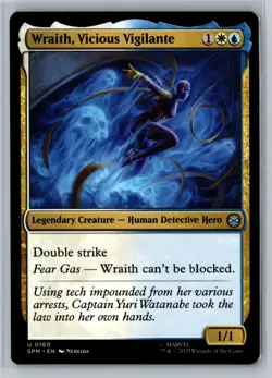 Wraith, Vicious Vigilante Marvel's Spider-Man 160 Uncommon - Image 1