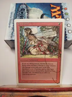 1x Earthbind **Gold Ink signed by QUINTON HOOVER** - Revised - SPARROW MAGIC (b) - Image 1