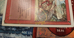 1x Earthbind **Gold Ink signed by QUINTON HOOVER** - Revised - SPARROW MAGIC (b) - Image 3