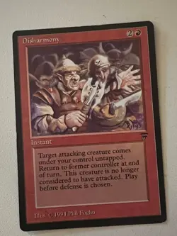 Magic the Gathering MTG Legends Disharmony LP+ (Beta Bob) - Image 1