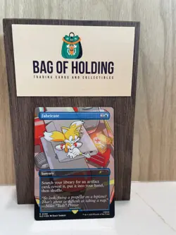 Fabricate -2090 -FOIL- Full Art - Secret Lair :Sonic :Chasing Adventure- MTG-NM - Image 1