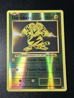 2016 Pokemon XY Evolutions Electabuzz Reverse Holo #41/108 - Image 1