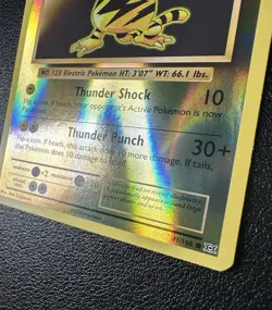 2016 Pokemon XY Evolutions Electabuzz Reverse Holo #41/108 - Image 4