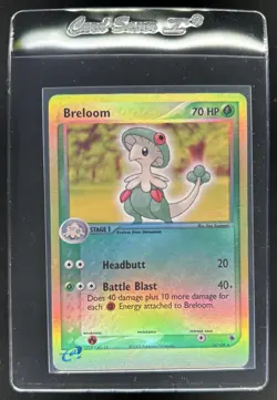 2003 Pokemon EX Ruby & Sapphire Breloom Reverse Holo #16/109 - Image 1
