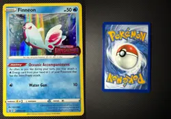 FINNEON SWSH240 STAMPED PROMO SWSH BLACK STAR POKEMON HOLO NM - Image 3