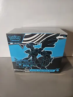 Pokemon TCG Black Bolt Elite Trainer Box Scarlet and Violet New Factory Sealed - Image 1