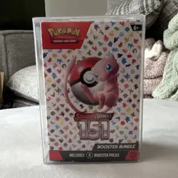 Pokemon Scarlet & Violet 151 Booster Bundle SEALED w/ Protector - Image 1