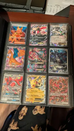 Pokemon Binder Collection Hit Lot Of Bangers W/ Prismatic Evolutions Phantasmal - Image 2