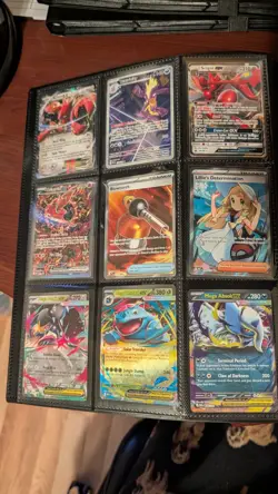 Pokemon Binder Collection Hit Lot Of Bangers W/ Prismatic Evolutions Phantasmal - Image 3