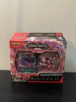 Pokemon TCG: League Battle Deck Team Rocket's Mewtwo ex *IN STOCK - Image 1