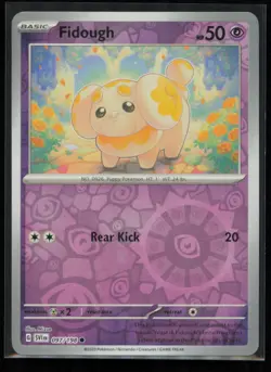 Fidough 097/198 Pokemon Scarlet & Violet Common Near Mint Reverse Holo - Image 1