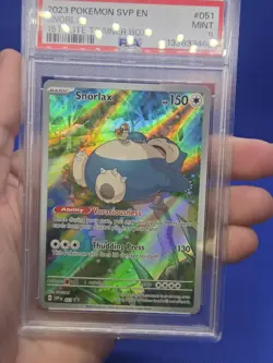 Pokemon Scarlet & Violet 151 Elite Trainer Box Snorlax 051 SVP Promo PSA 9 - Image 2