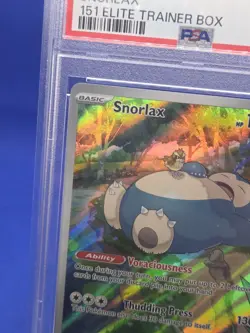 Pokemon Scarlet & Violet 151 Elite Trainer Box Snorlax 051 SVP Promo PSA 9 - Image 3