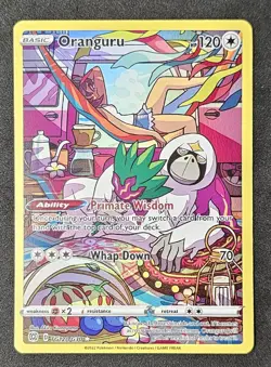 SWSH09: Brilliant Stars Trainer Gallery ORANGURU Ultra Rare #TG12 Pokemon TCG e - Image 1