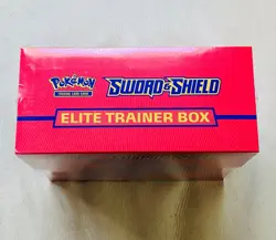 Pokemon TCG Sword & Shield Elite Trainer Box (Red/Zacian) - Brand New/Sealed - Image 3