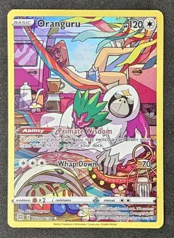 SWSH09: Brilliant Stars Trainer Gallery ORANGURU Ultra Rare #TG12 Pokemon TCG f - Image 1