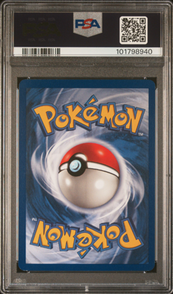 1999 POKEMON FOSSIL 1 AERODACTYL HOLO 1ST EDITION PSA 8 NM MT - Image 2