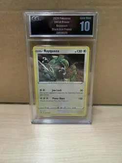2024 Pokemon SWSH Black Star Promos Rayquaza #SWSH029 GG’S 10 - Image 1