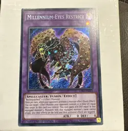Yugioh LDS1-EN051 MILLENNIUM-EYES RESTRICT Secret Rare LIMITED EDITION (LP) - Image 1