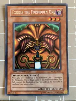 Yugioh Exodia the Forbidden One MC1-EN001 Secret Rare - Image 1