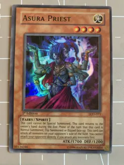 Yugioh Asura Priest LOD-071 1. Editon Super Rare - Image 1