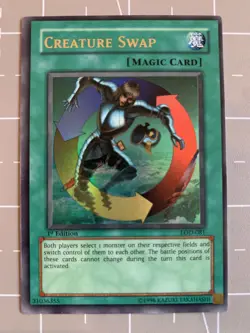 Yugioh Creature Swap LOD-081 1. Editon Ultra Rare - Image 1