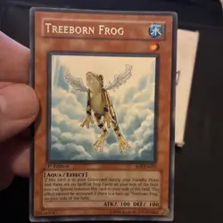 CARTE YU GI OH Rainette Treeborn Frog SOI EN024 RARE 1st Ed - Image 3