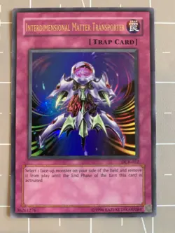 Yugioh Interdimensional Matter Transporter DCR-052 Ultra Rare - Image 1