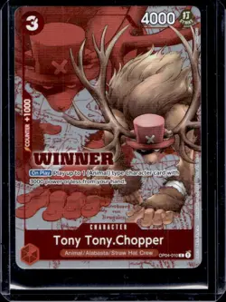 2023 One Piece Kingdoms of Intrigue Tony Tony.Chopper Common #OP04-010 - Image 1