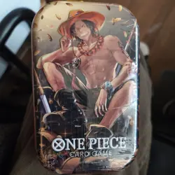 One Piece Tin Pack Set Vol. 2 Ace - Bandai TCG Volume Two - SEALED - Image 1