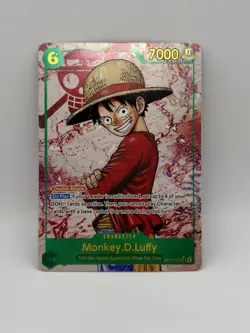 Monkey.D.Luffy OP13-118 SEC Alt | One Piece TCG: Carrying On His Will English NM - Image 1