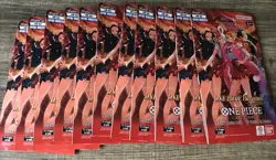 (Lot of 11) One Piece EB-03 Heroines Edition Sleeved Booster Packs - SEALED NEW - Image 1