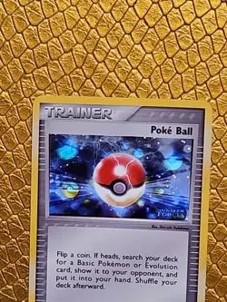 DMG Pokemon Card POKE BALL 87/115 Reverse Holo EX Unseen Forces - Image 2