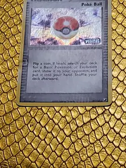 DMG Pokemon Card POKE BALL 87/115 Reverse Holo EX Unseen Forces - Image 4