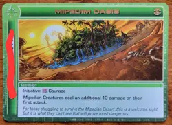 Chaotic Mipedim Oasis Rare 1st Edition LP DOP Location Card 222/232 - Image 1