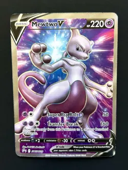 Mewtwo V SWSH229 SWSH: Sword & Shield Promo Cards Holo - Image 1