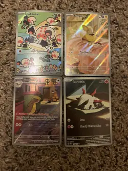 Pokemon TCG Full Art Card Lot (4 Cards) - Image 1
