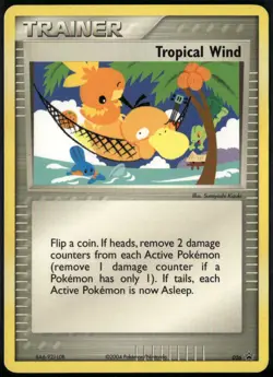 Tropical Wind 026 Promo Nintendo Black Star Promos LP Pokemon Card - Image 1