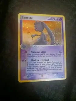 Pokemon Card Banette 1/101 Holo Rare Hidden Legends Series - Image 1