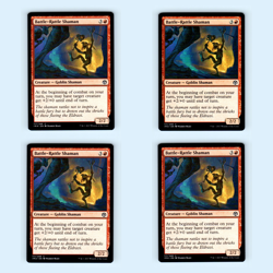 Battle-Rattle Shaman x4 MTG Cards 2017 Iconic Masters 117 Playset Set Collection - Image 1