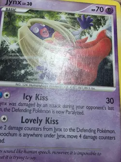 HP Pokemon Jynx 30/132 - Secret Wonders - Pokemon Card - Image 5