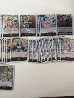 MASSIVE Black One Piece JP 89 Holo Card Lot - Image 3