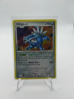 Pokemon Dialga LV.70 2009 Platinum Base Set Holo Card 6/127 Light Play - Image 1