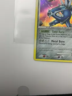 Pokemon Dialga LV.70 2009 Platinum Base Set Holo Card 6/127 Light Play - Image 4