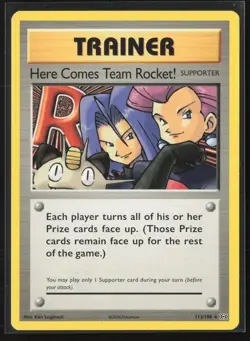 Here Comes Team Rocket! Secret Rare XY - Evolutions 113/108 NM Pokemon Card - Image 1