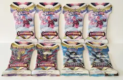Lot 8 Pokemon Trading Card Game Sword & Shield Booster Packs 2022 NEW NIP - Image 1