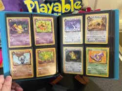 50 OG Team Rocket Cards in Binder! 4 Holos (Alakazam! Gyarados!) - No Dupes! - Image 3