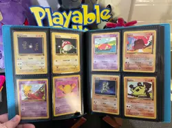 50 OG Team Rocket Cards in Binder! 4 Holos (Alakazam! Gyarados!) - No Dupes! - Image 5