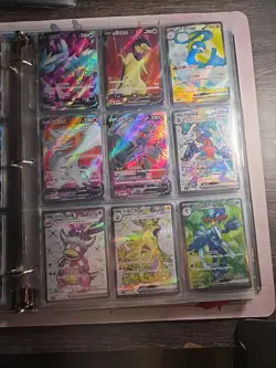 Pokemon Card Lot Binder V/VMAX IR Hits Ex 180 Cards NM Full Art - Image 5
