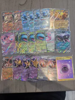 Pokemon 151 EX Lot And Gold Card. All NM. - Image 1